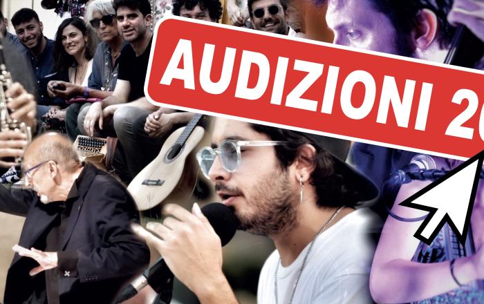 Banner audizioni MuSa 2022