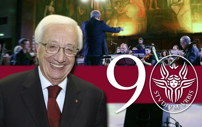 Banner "Magnifici auguri!"