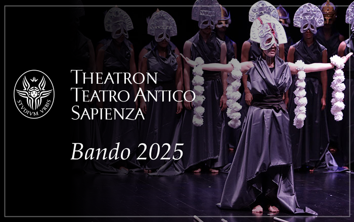 Audizioni per il progetto Theatron – Teatro antico alla Sapienza: SCADENZA 10 MARZO 2025
