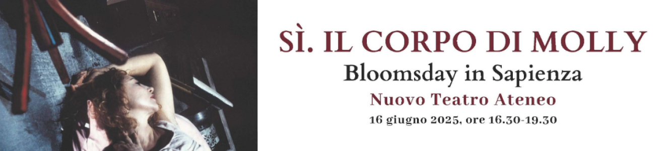 Bloomsday in Sapienza al Nuovo Teatro Ateneo - 16 giugno 2025